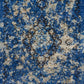 Schumacher Trifid Blue Hand-Knotted Wool Rug – 191 x 279 cm