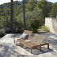 Riviera Outdoor Lounge Chair – FSC-Certified Teak by Skagerak