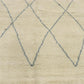 Organic Modern Moroccan Wool Rug  Minimalist Style 287 x 312 cm