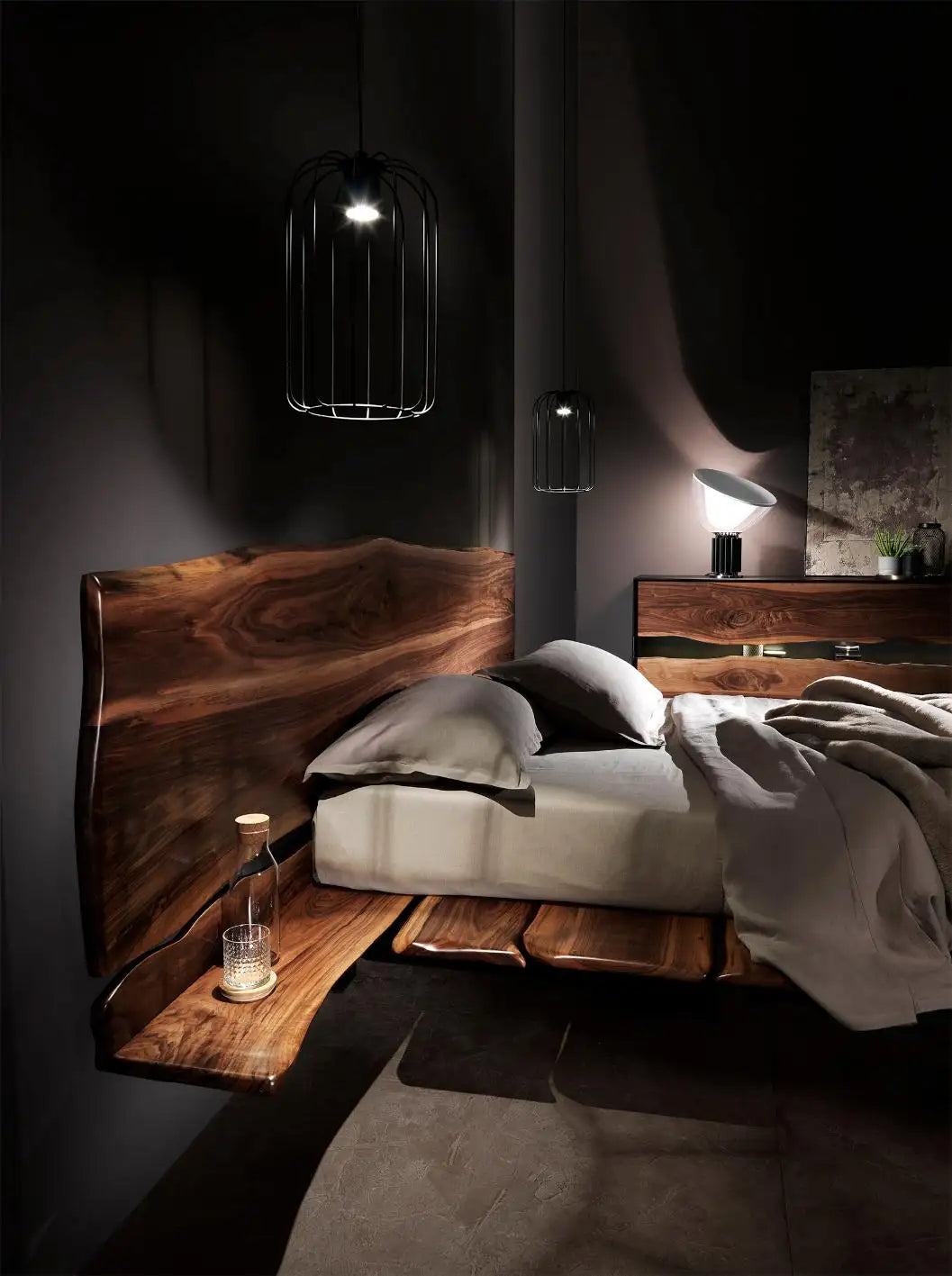 The Golden Age Double Bed by Francesco Profili