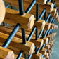 Vintage 1960s Monumental Danish Modular Oak Wine Rack – After Richard Nissen for Nissen Langaa