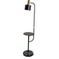 Floor lamp Soler, black, H150x30cm, E27 60W(MAX)