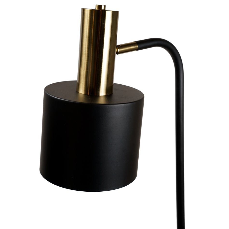Floor lamp Soler, black, H150x30cm, E27 60W(MAX)