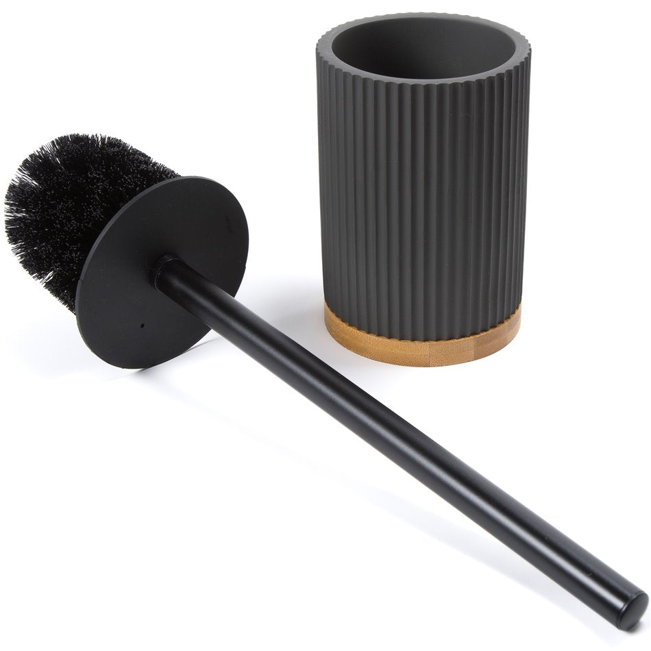 Toilet brush Modern, charbon, H38cm, D9.5cm