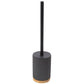 Toilet brush Modern, charbon, H38cm, D9.5cm