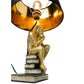 Decorative table lamp Monkey reading, H50.5cm, D31cm, E27 40W(MAX)