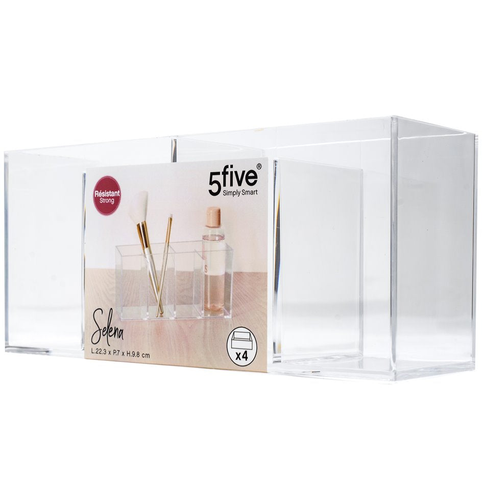 Organizer Selena 4 compart, H9.8x22.3x7cm