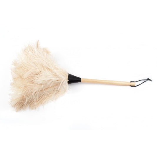 White Ostrich Feather Duster – 50 cm