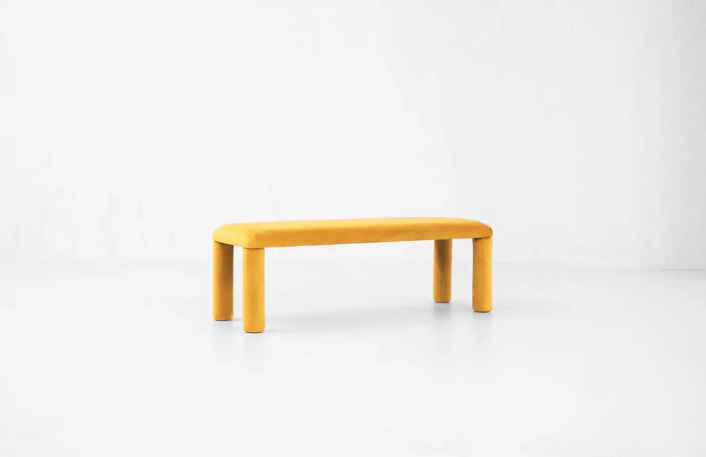 Temi Minimalist Velvet Bench