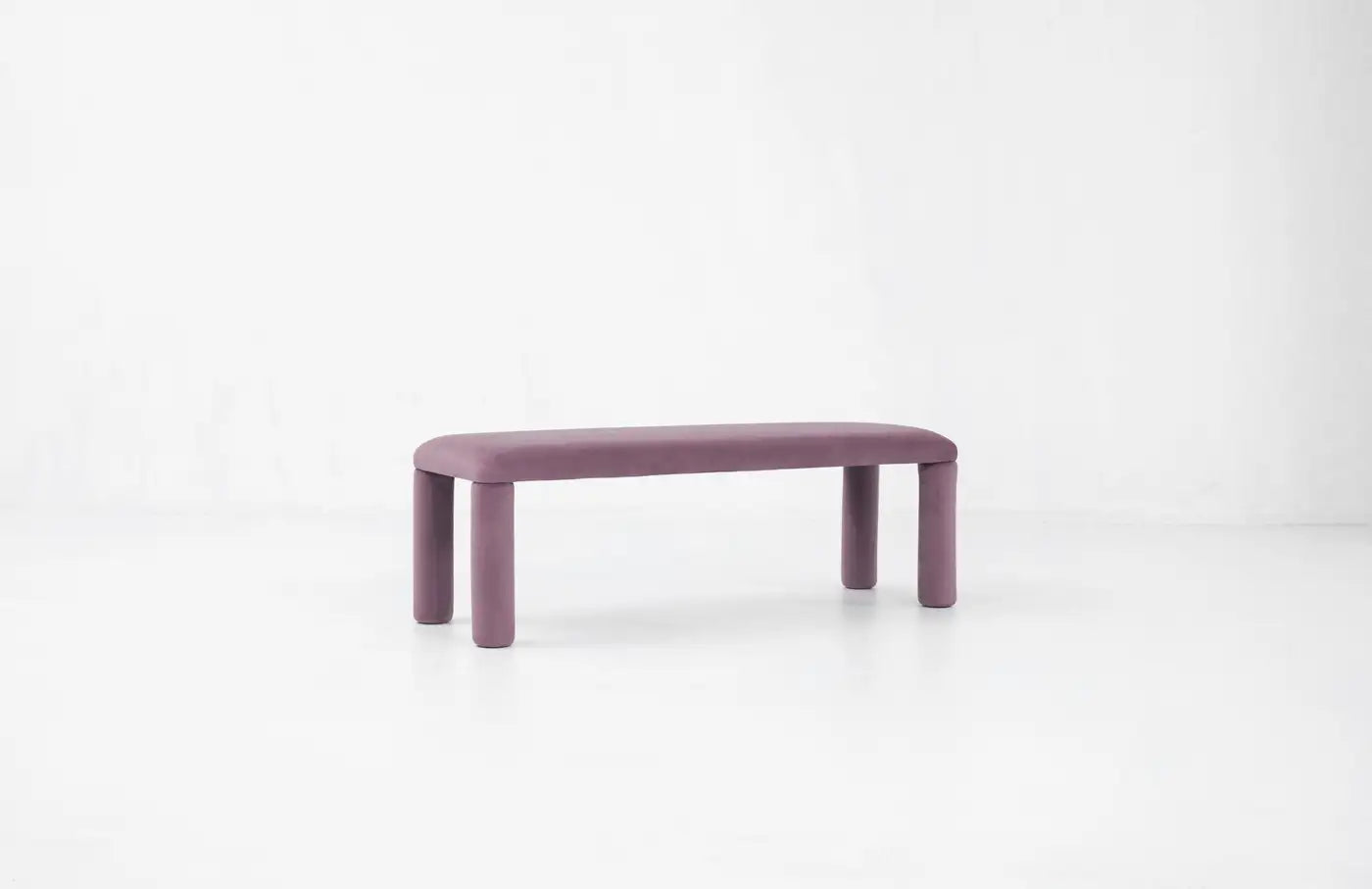 Temi Minimalist Velvet Bench