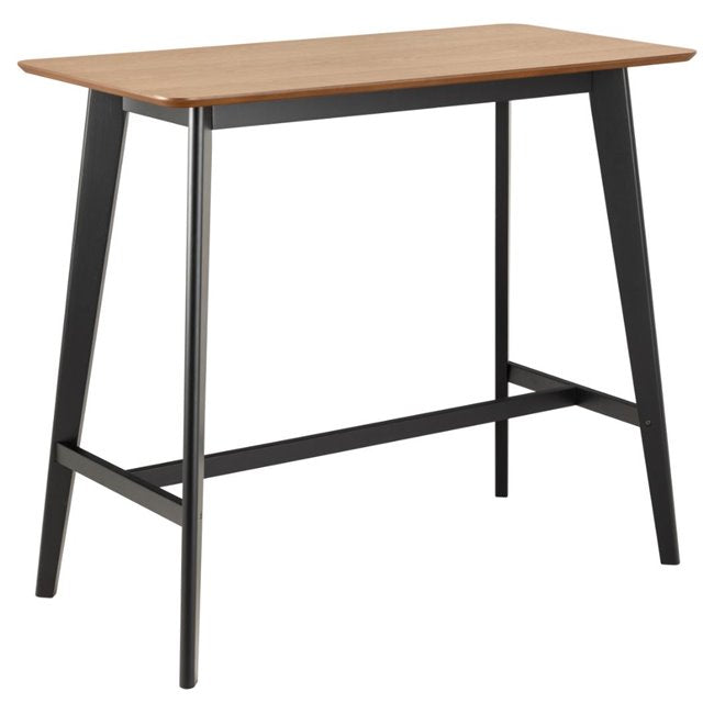 Aroxby Bar Table – Oak Veneer MDF, 120×60×105 cm