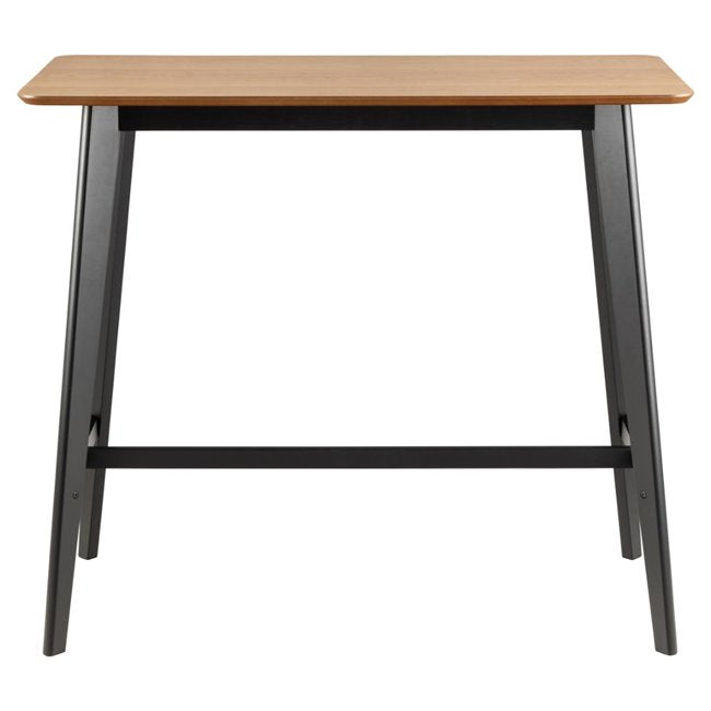 Aroxby Bar Table – Oak Veneer MDF, 120×60×105 cm