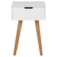 Bedside table Atiro, H61.5x40x30cm