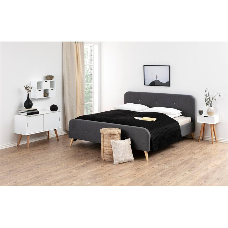 Bedside table Atiro, H61.5x40x30cm