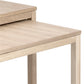 Square Coffee Table – Oak Veneer Modern Design