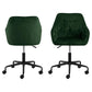 Arook Adjustable Office Chair – Green Fabric, Modern Ergonomic Design