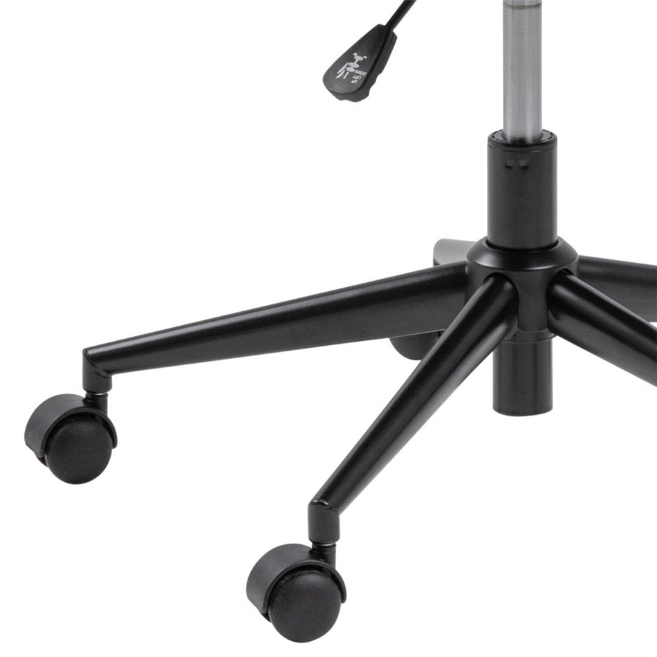 Ergonomic Office Chair Aron – Dark Grey, Adjustable Height & Armrests, 91×58×58 cm