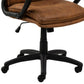 Ergonomic Office Chair Acbraid – Brown, Adjustable Height & Armrests, 115×67×69.5 cm