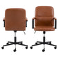 Ergonomic Office Chair Alora – Brown, Adjustable Height & Armrests, 90×57×60 cm