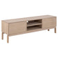 Alinley TV Table – Oak Veneer MDF, 160×40×50 cm