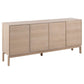 Sideboard Alinley, oak veneer, H80x180x40cm