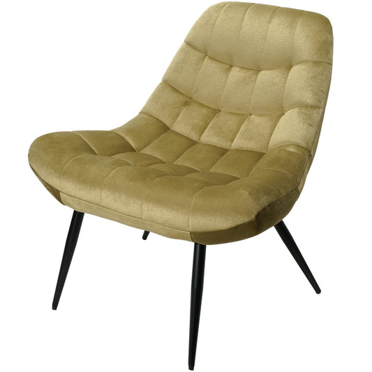 Armchair Oberwart, mustard color, H83x47x77cm, seat height 47cm