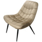 Armchair Oberwart, taupe, H83x47x77cm, seat height 47cm