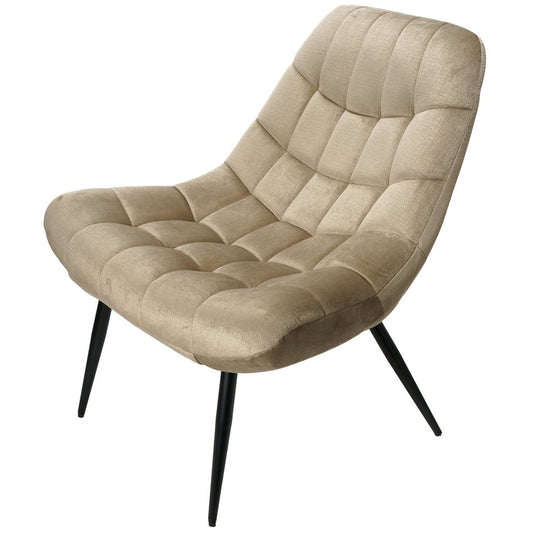 Armchair Oberwart, taupe, H83x47x77cm, seat height 47cm