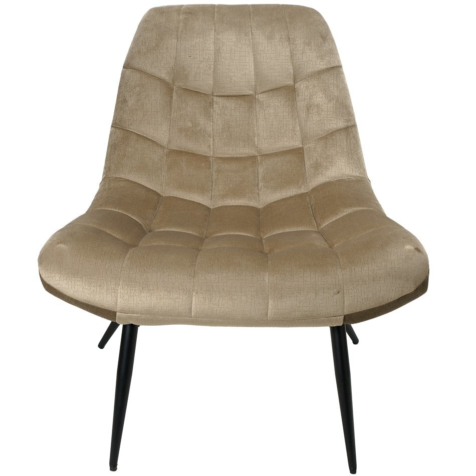 Armchair Oberwart, taupe, H83x47x77cm, seat height 47cm