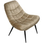 Armchair Oberwart, taupe, H83x47x77cm, seat height 47cm