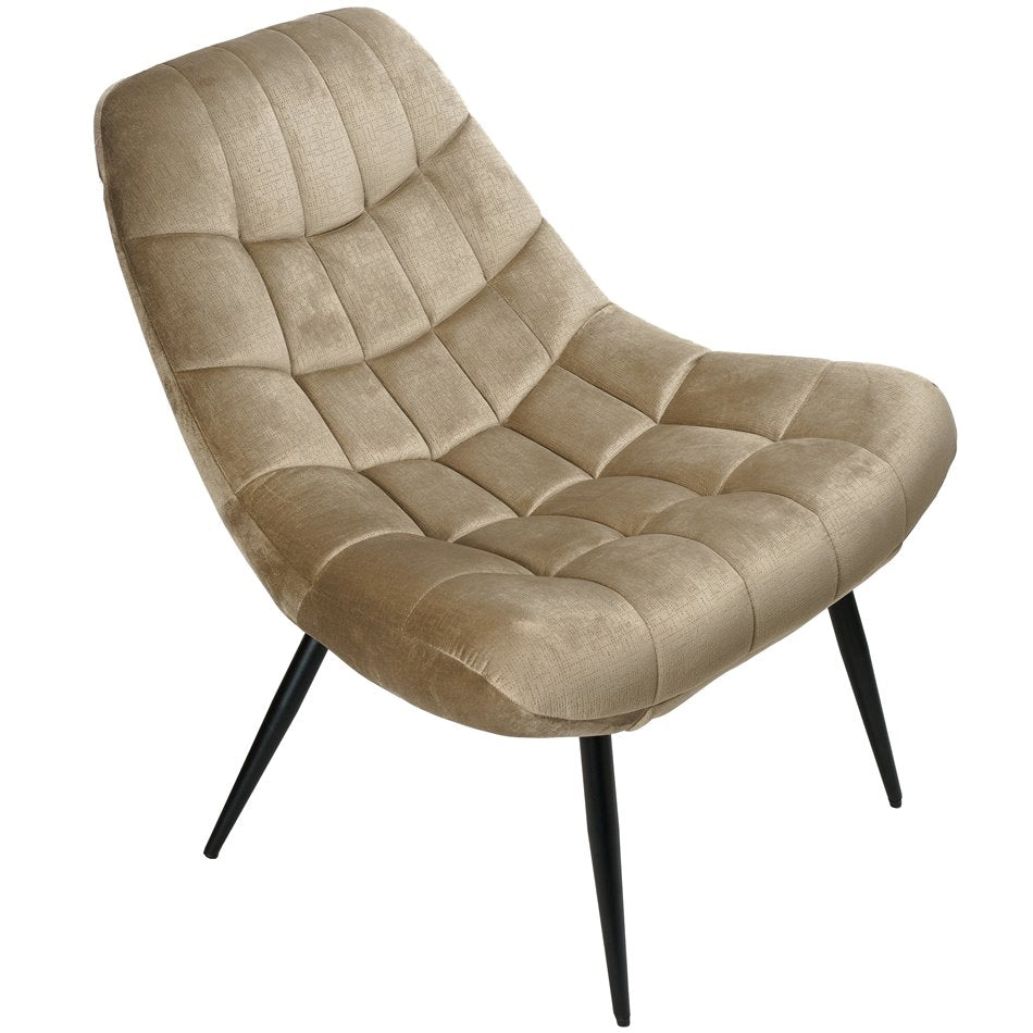 Armchair Oberwart, taupe, H83x47x77cm, seat height 47cm