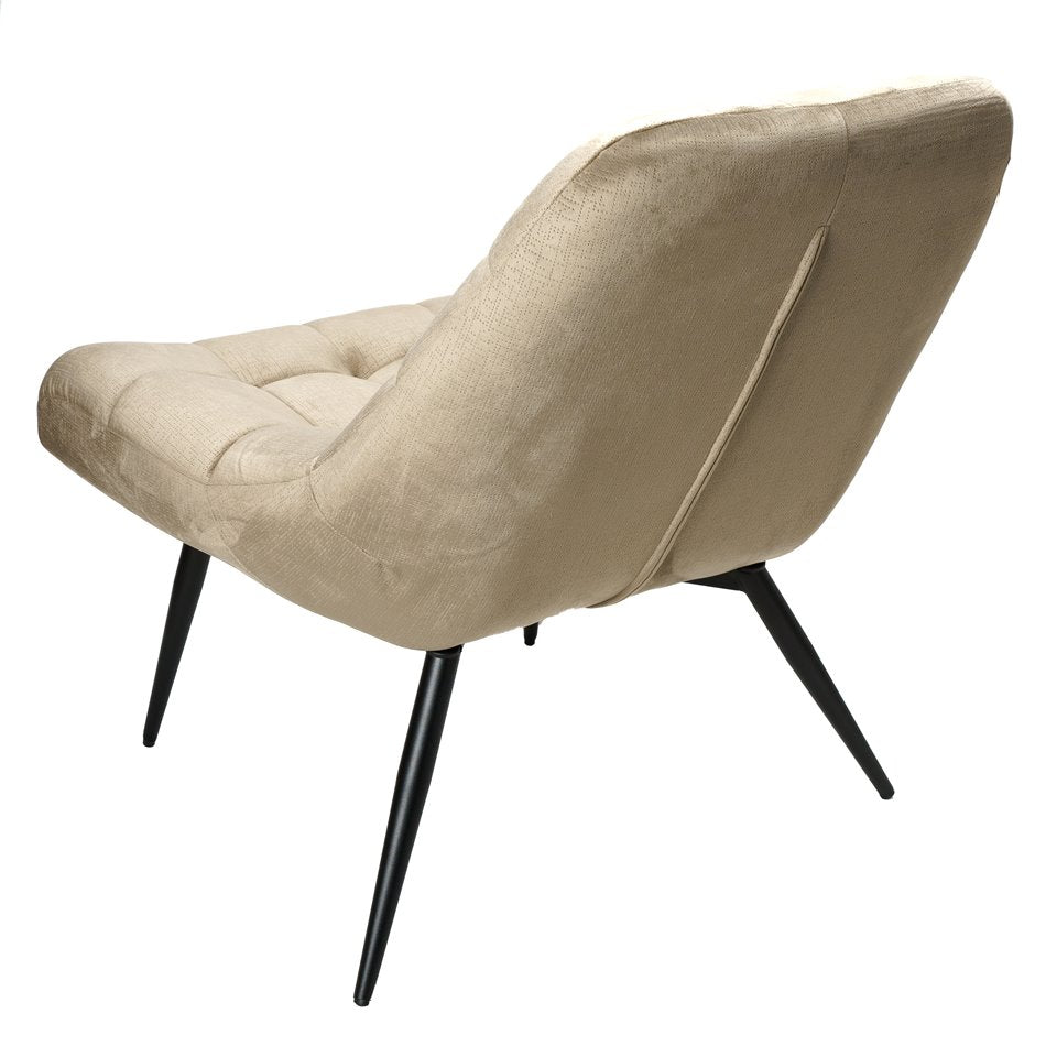 Armchair Oberwart, taupe, H83x47x77cm, seat height 47cm