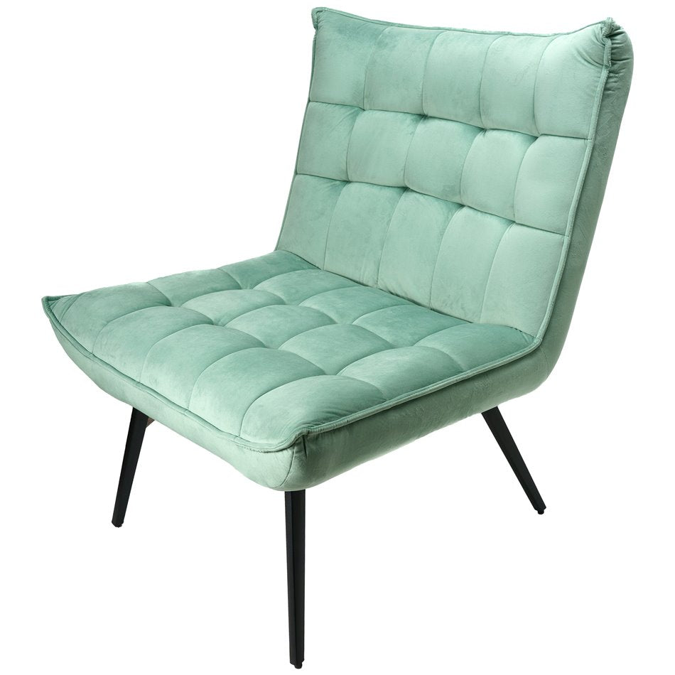 Armchair Oltina, peppermint, H101x79.5x81cm, seat height 49cm