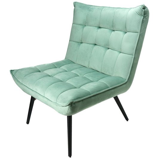 Armchair Oltina, peppermint, H101x79.5x81cm, seat height 49cm