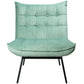 Armchair Oltina, peppermint, H101x79.5x81cm, seat height 49cm