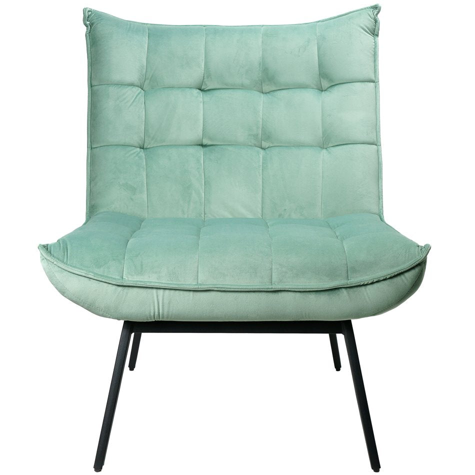 Armchair Oltina, peppermint, H101x79.5x81cm, seat height 49cm