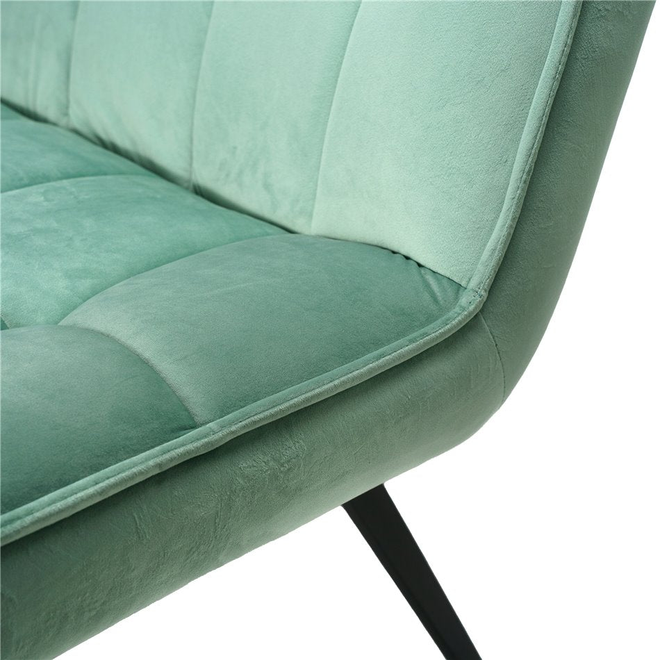 Armchair Oltina, peppermint, H101x79.5x81cm, seat height 49cm