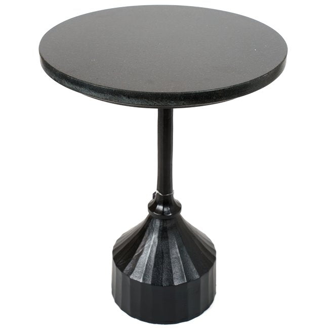 Jardin 49 Side Table – Modern Metal Round Accent Table