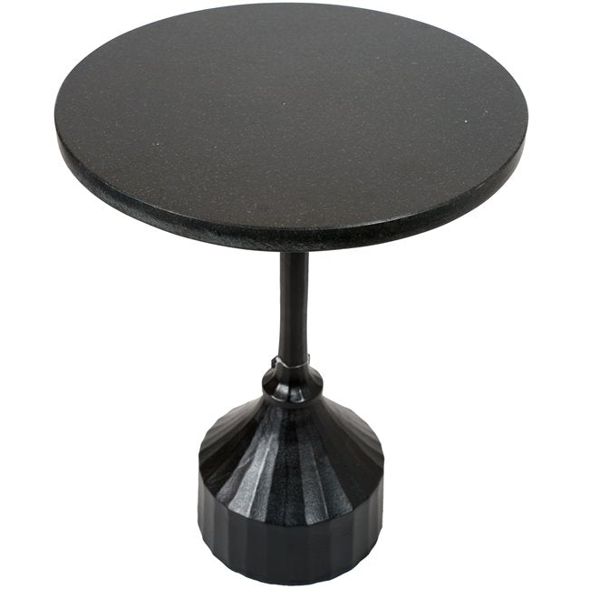 Jardin 49 Side Table – Modern Metal Round Accent Table