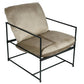 Armchair Oltenita, grey, H80x64x75, seat height 46cm