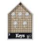 Motte Wall Key Box – Slim Wood & Metal Organizer