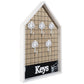 Motte Wall Key Box – Slim Wood & Metal Organizer