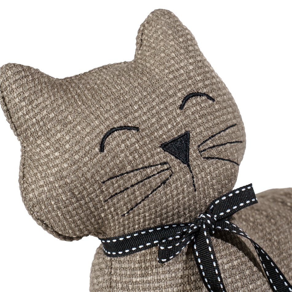 Cat Door Stopper – Plush Animal Fabric Door Wedge