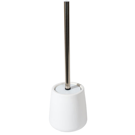 Toilet brush Rub, white, H40cm, D12cm