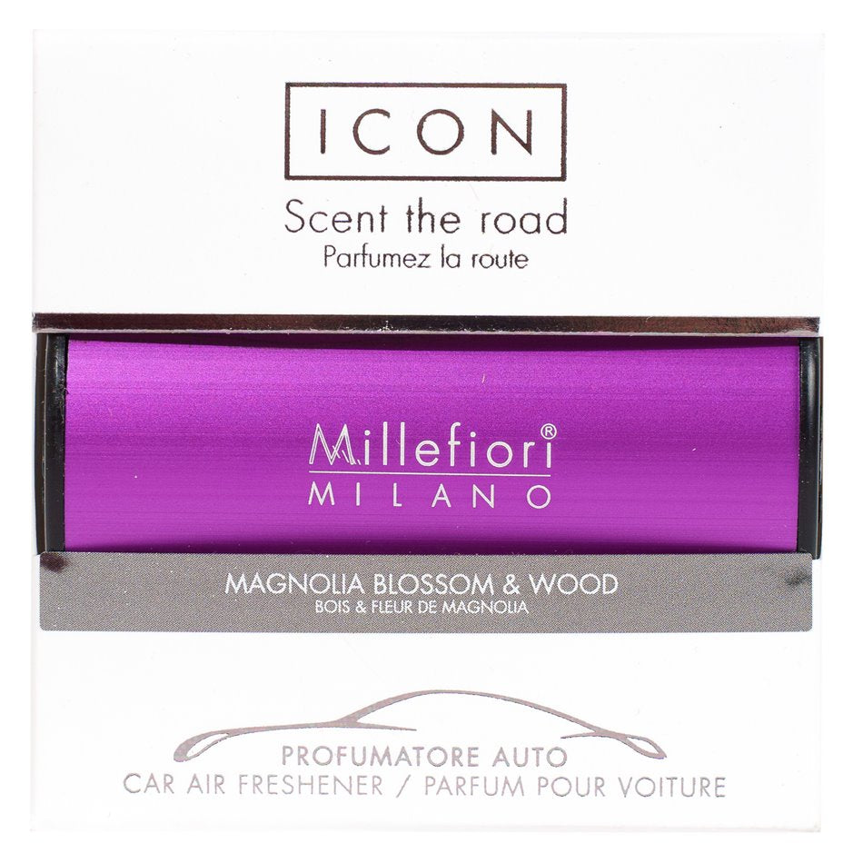 Car air freshener Icon Viola-Magnolia blossom&Wood, H2.5x7x1cm