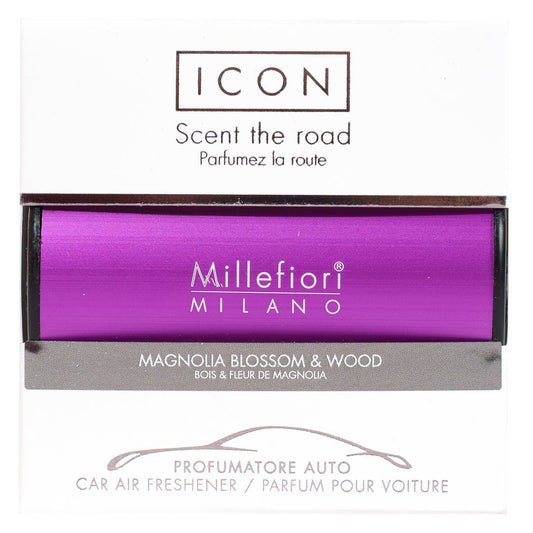 Car air freshener Icon Viola-Magnolia blossom&Wood, H2.5x7x1cm