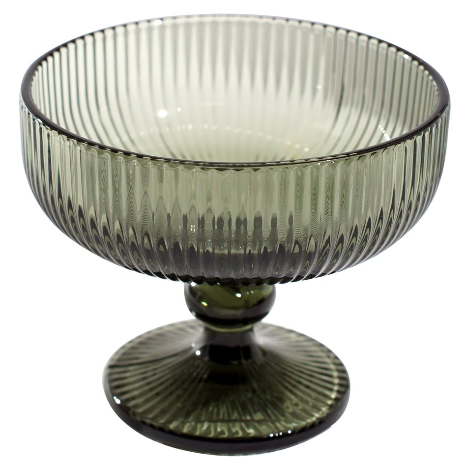 Bowl Rigano, grey, H10xD12cm, 300ml