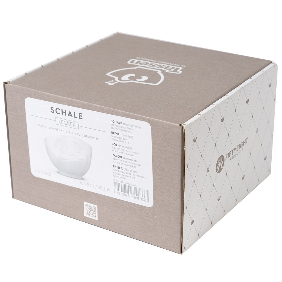 Bowl Tasty, white, 500ml, D15cm, H11,5cm