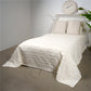 Bed cover Highaway, beige, 220x260cm