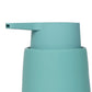 Soap dispenser Rub, turquoise, D8,3xH14,8cm